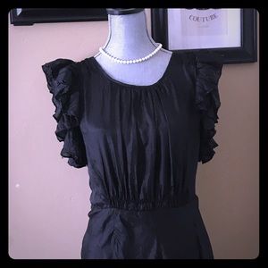 Black cocktail dress