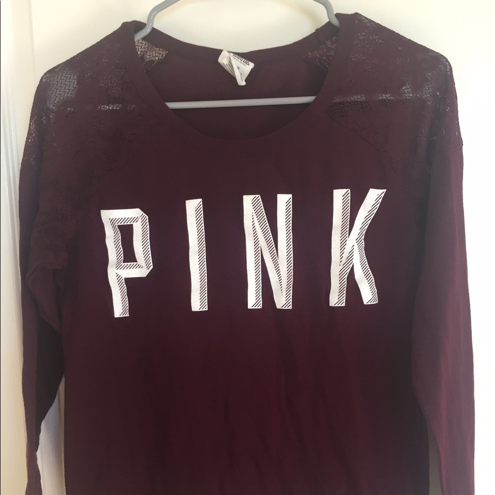 PINK long sleeve top