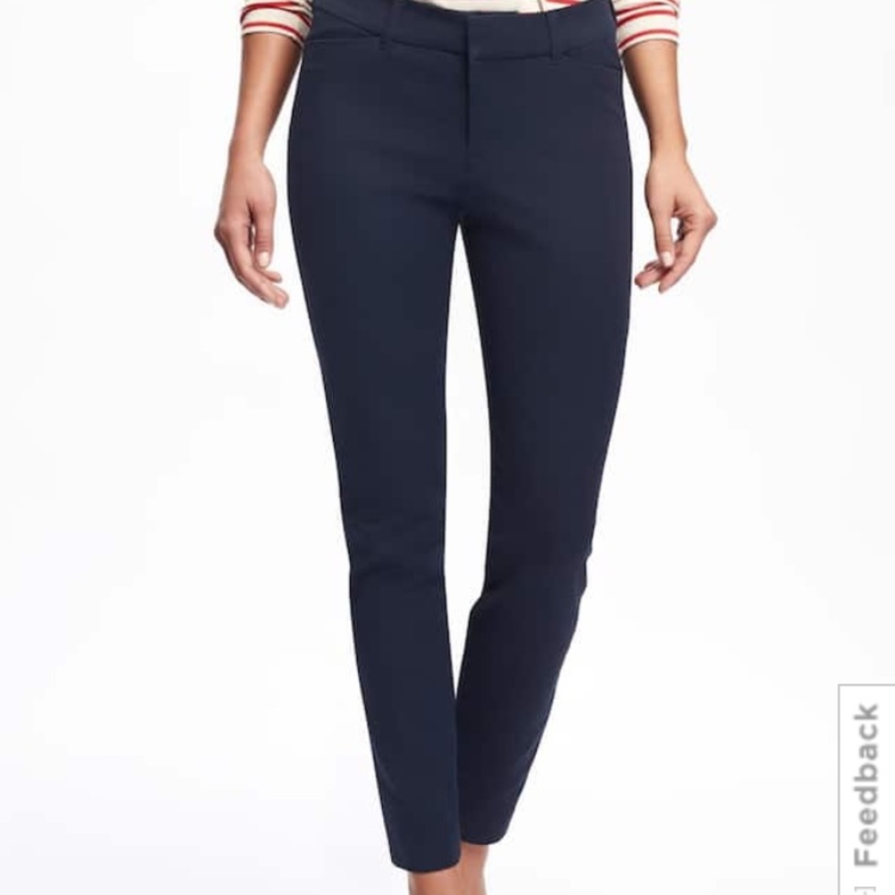 Navy Pixie Pants Slacks