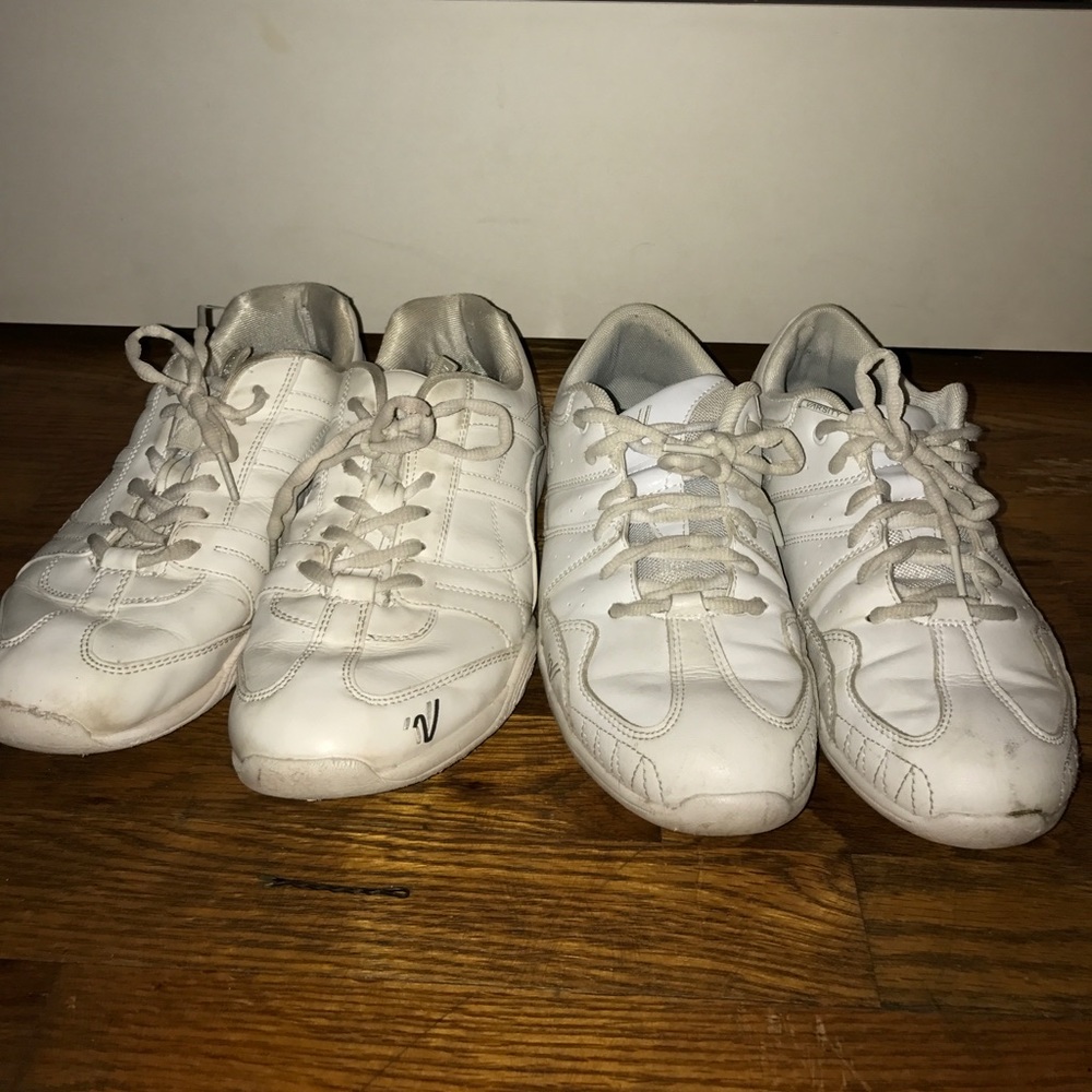 2 Pairs of Varsity Cheer Shoes and Bag