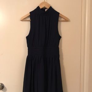 Windy City Dress in Navy