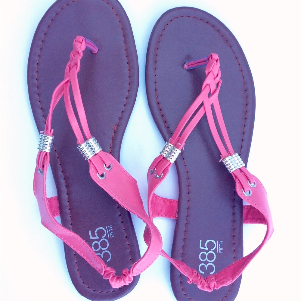 Pink Sandals, Flat Sandals, Slip Ons, Summer Shoes