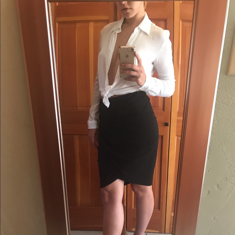 Helmut Lang - Wrap Skirt - 6