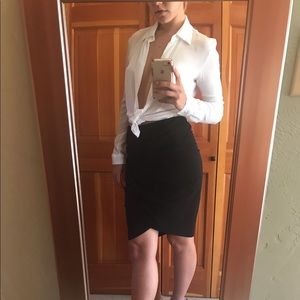 Helmut Lang - Wrap Skirt - 6