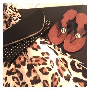 Tory Burch Thora leather thong sandal