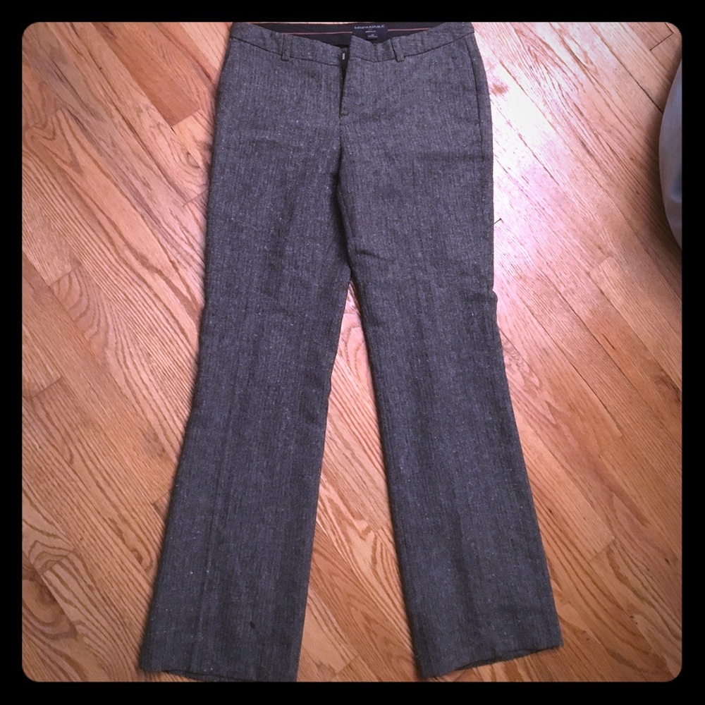 Tweed pants