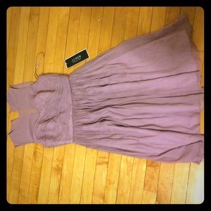 New with tags JCrew silk chiffon dress