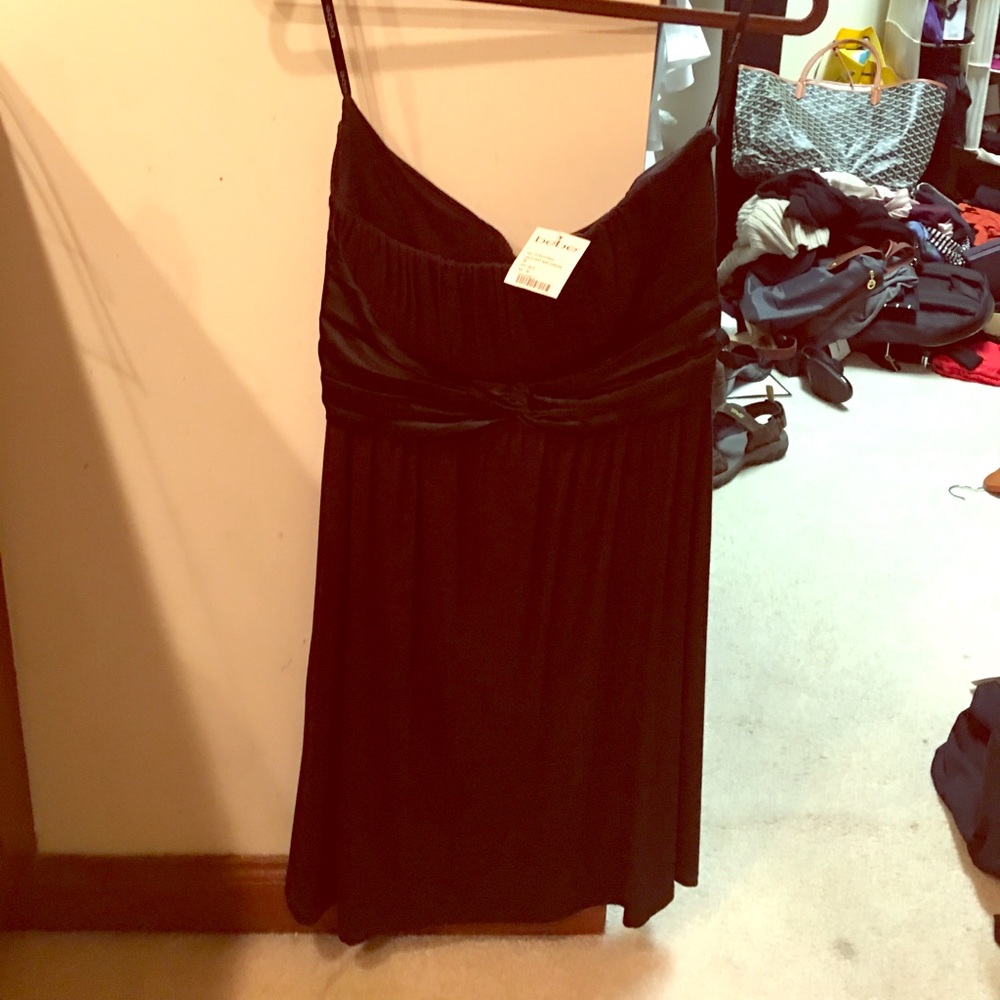 Bebe black dress