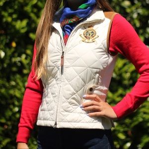 Ralph Lauren sport creme vest