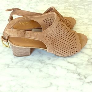 New Franco Sarto, open-toed heeled sandals