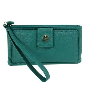 Giani Bernini Leather Grab & Go Wristlet