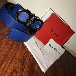 Ferragamo belt.