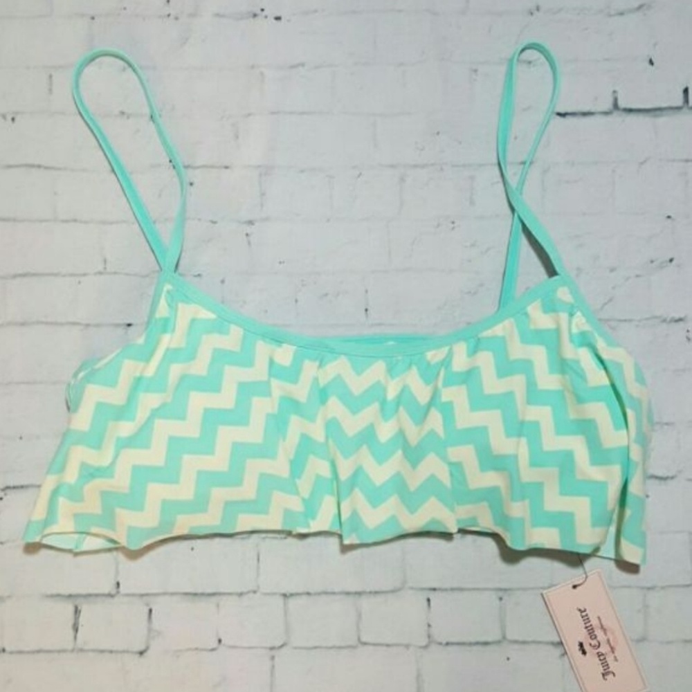 Juicy Couture Chevron Swim Top