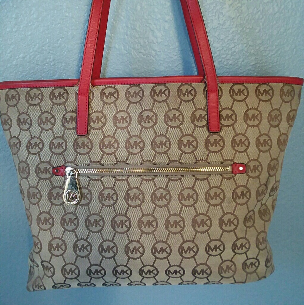 Michael kors diaper bag/large tote