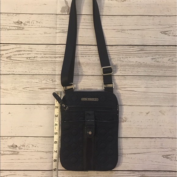Vera Bradley Handbags - Vera Bradley Navy Cross Body Bag