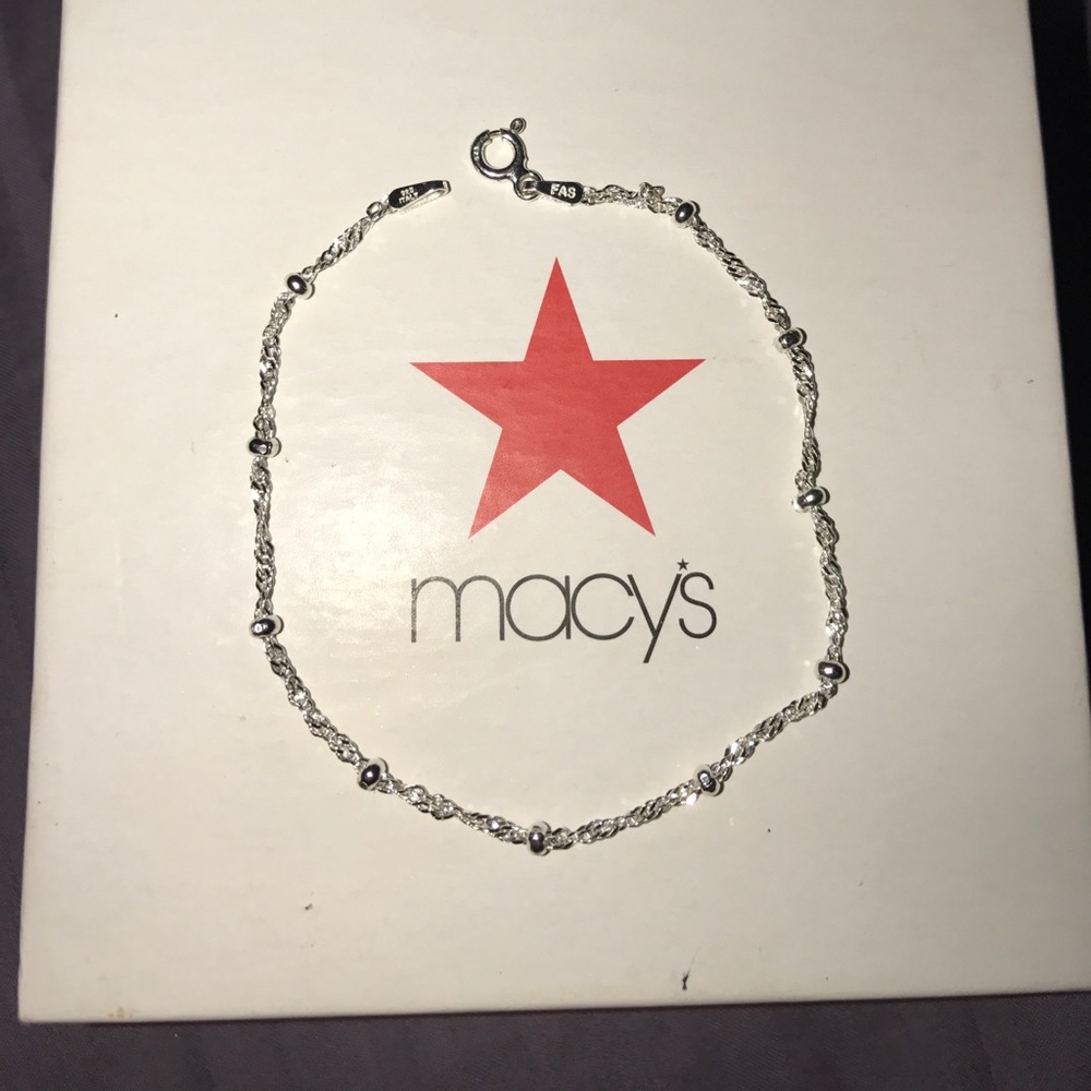 Sterling silver dainty bracelet