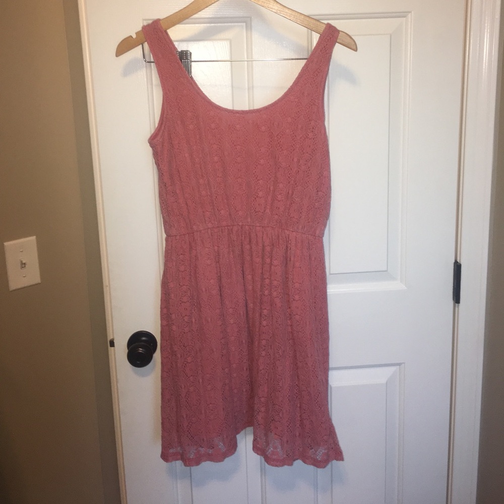 Dusty Coral Fit and Flare