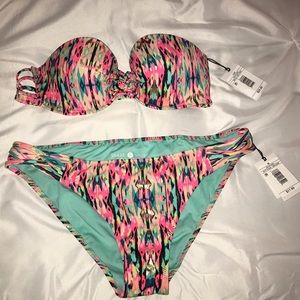 Target bandeau swimsuit top