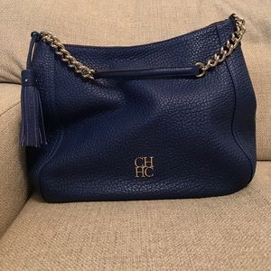 SOLD ⭐️⭐️⭐️CH Carolina Herrera Royal Blue Bag