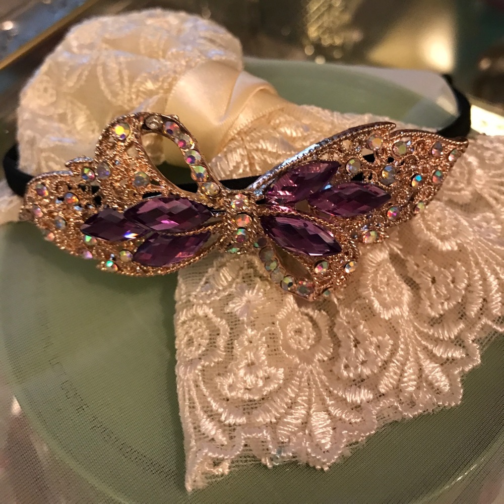 Amythest color headband