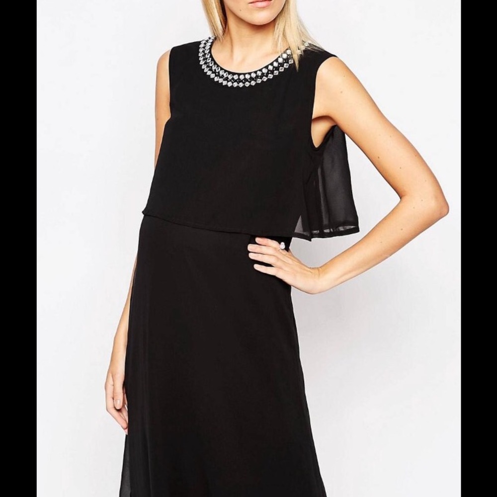 ✨ 1 hr sale!! ✨ Stunning black Maternity dress