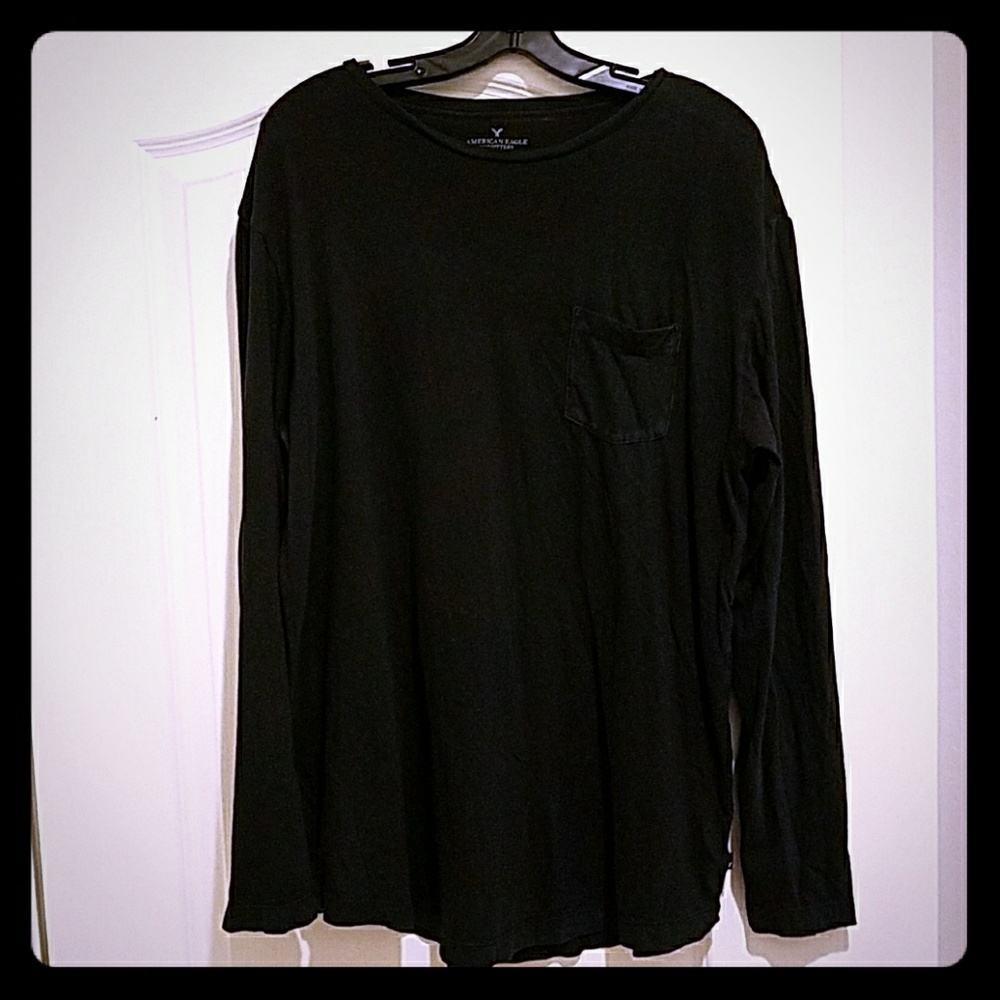 American Eagle Seriously Soft Pocket Tee