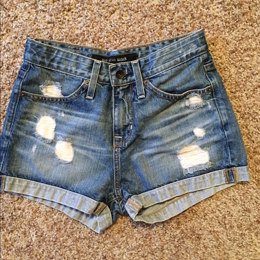 Big star high waisted shorts
