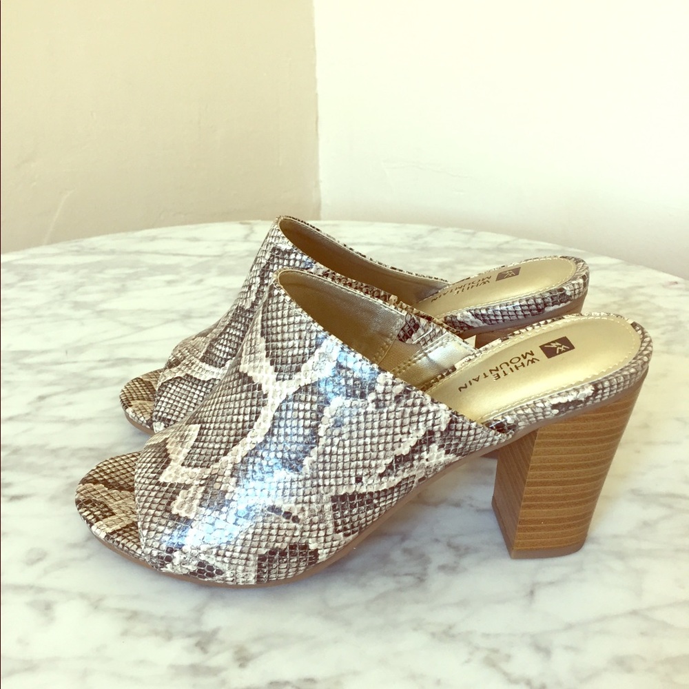 Sassy, comfy heeled mules