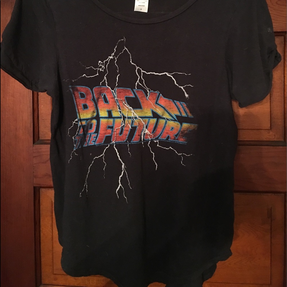 Junk Food Back to The Future Tee Shirt