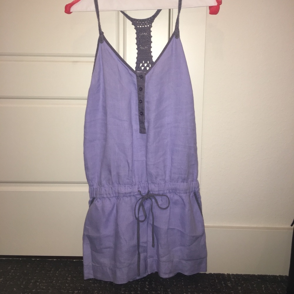 Purple Victoria's Secret romper