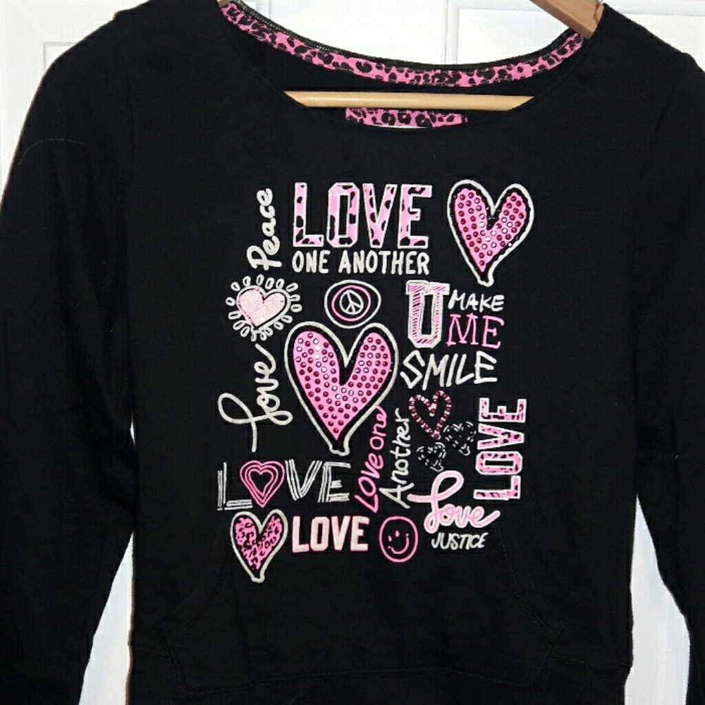 Justice girls sweater