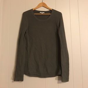 Pale army green lightweight sweater Madewell M