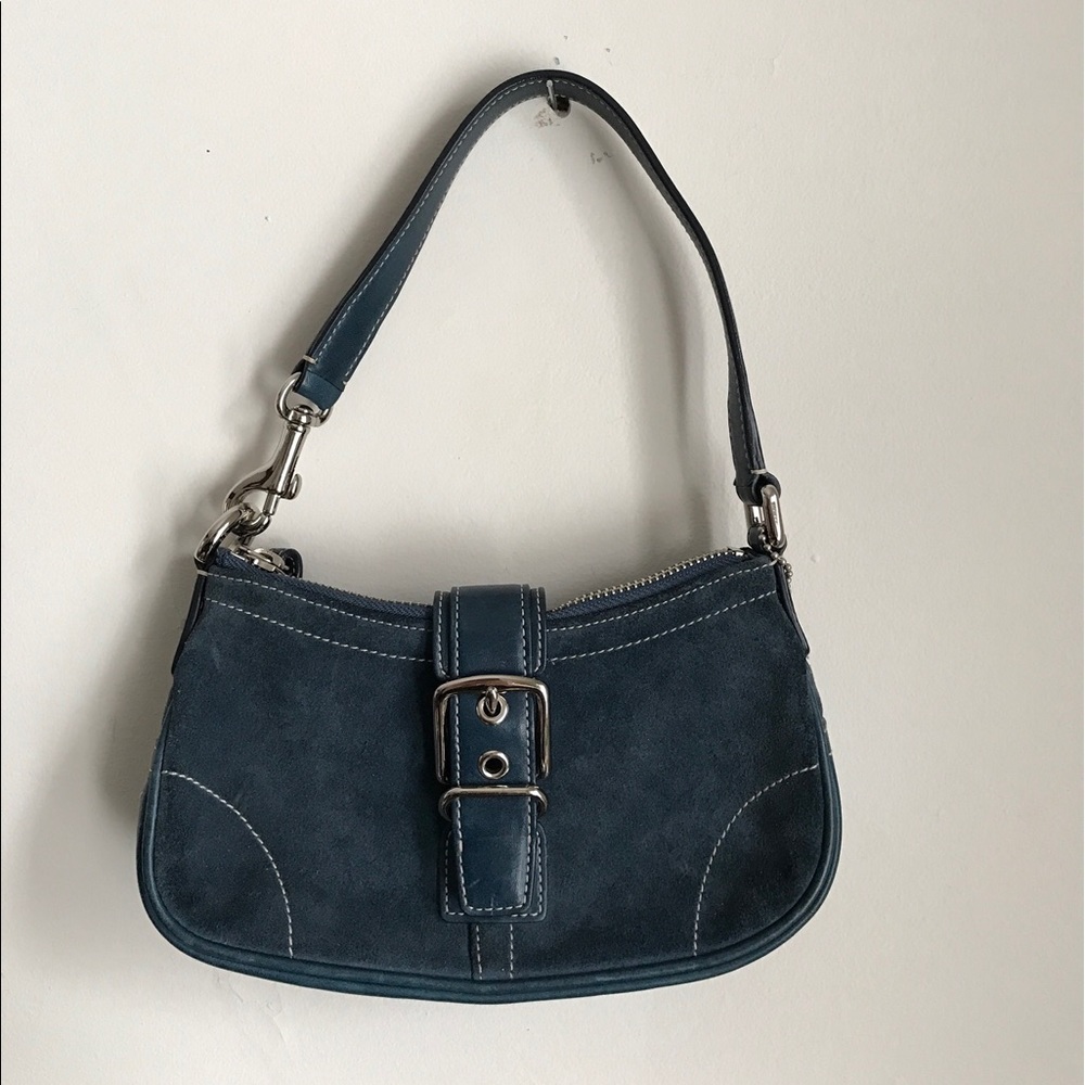 Coach Suede and Leather Bag