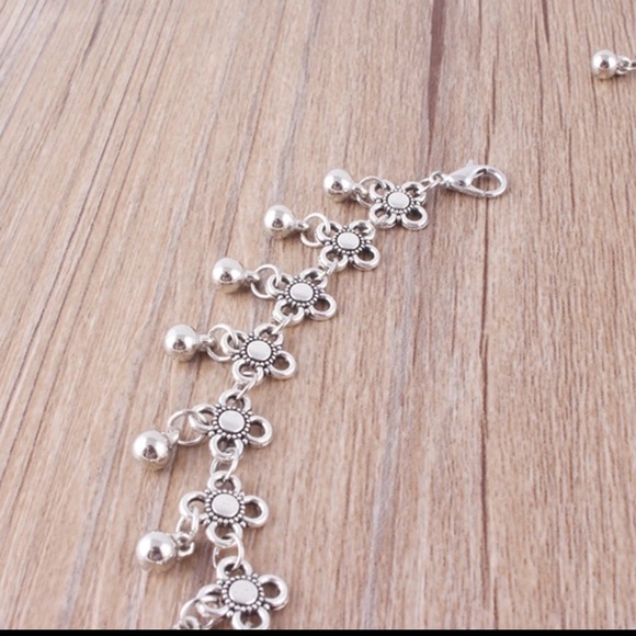 ‘St. Tropez’ Boho crescent choker necklace set - Picture 5 of 6