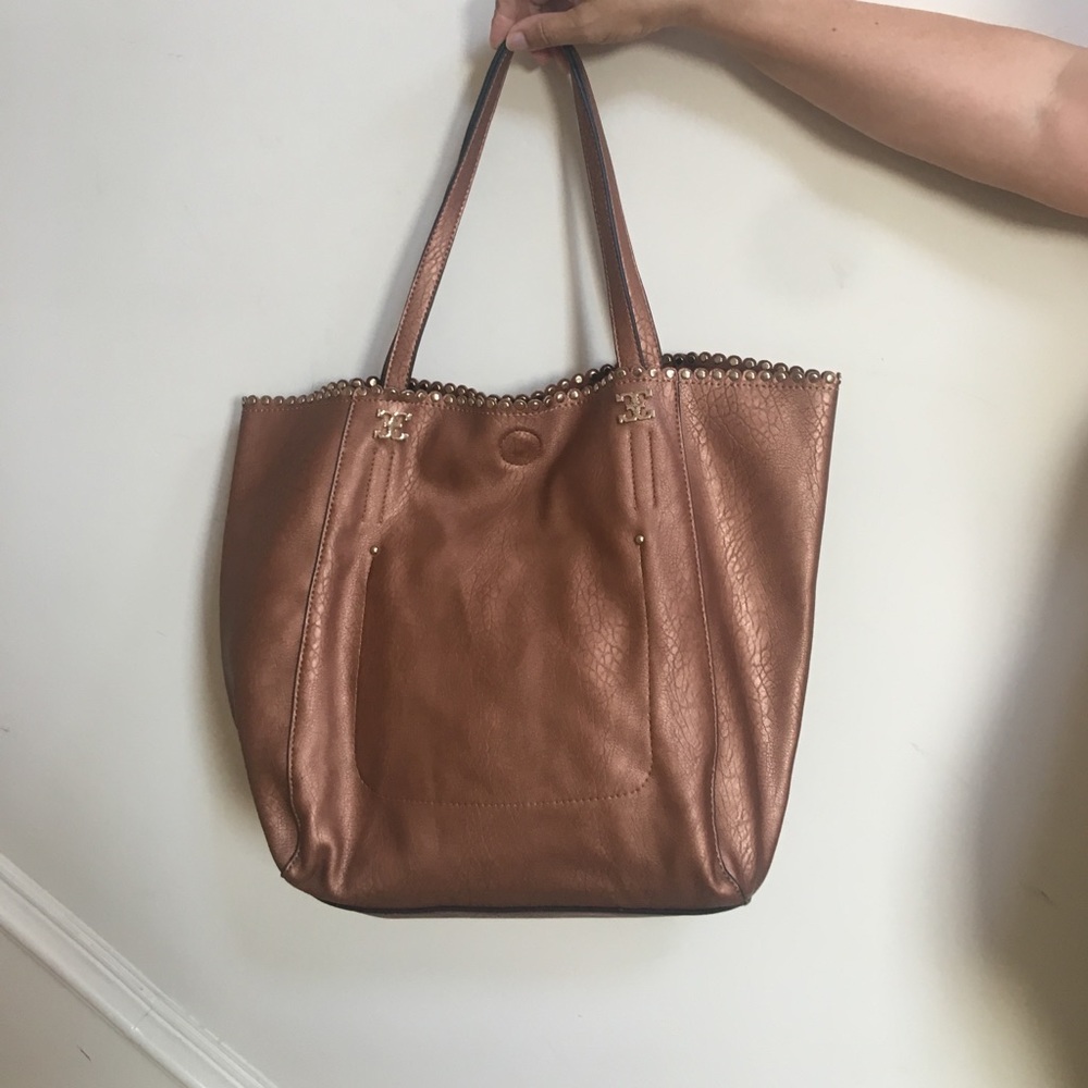!Brand New! Copper Metallic Tote