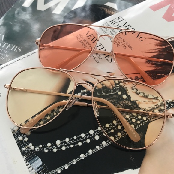 Yellow & Orange Colored Lens Sunglasses - Picture 2 of 3