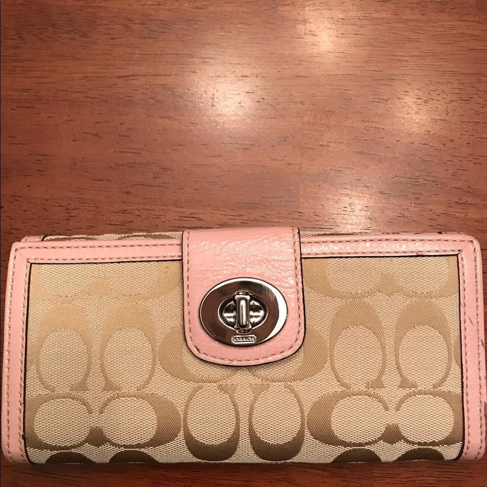 Coach wallet.