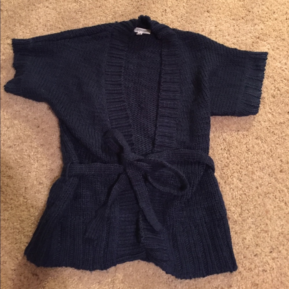 Knit cardigan