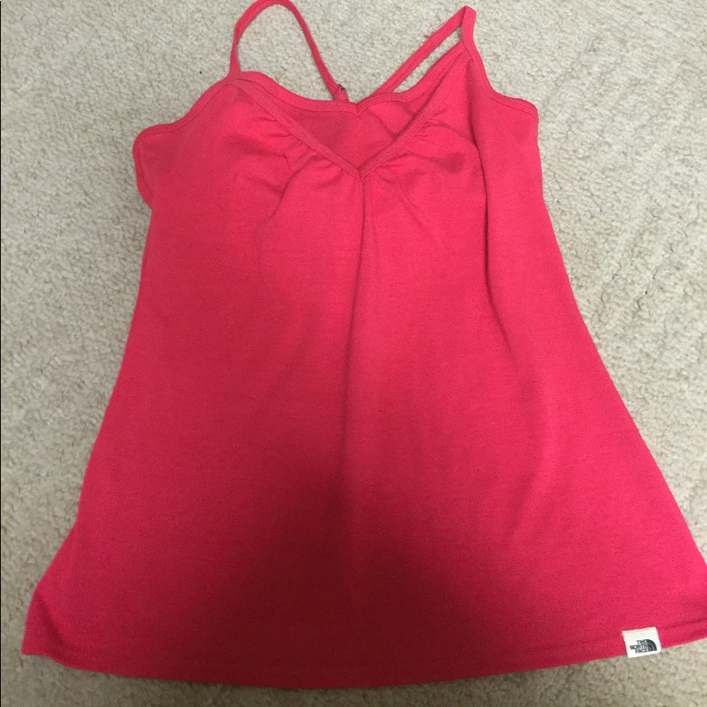 Athletic top by north face