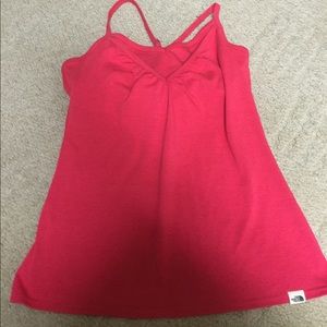 Athletic top by north face