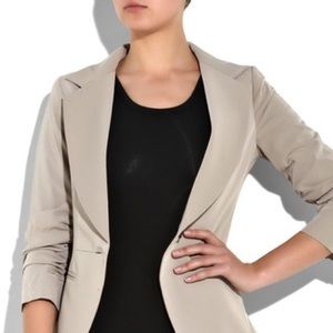 Elizabeth and James 3/4 bunch sleeve blazer jacket