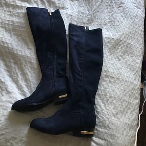 Marc Fisher Blue Over The Knee Boots
