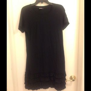 Black DKNY T-shirt dress