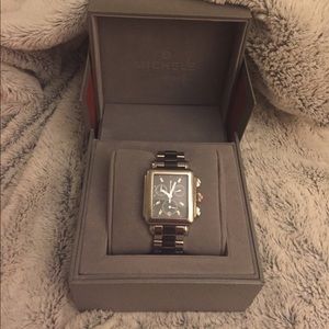 Michele Deco Diamond Wrist Watch