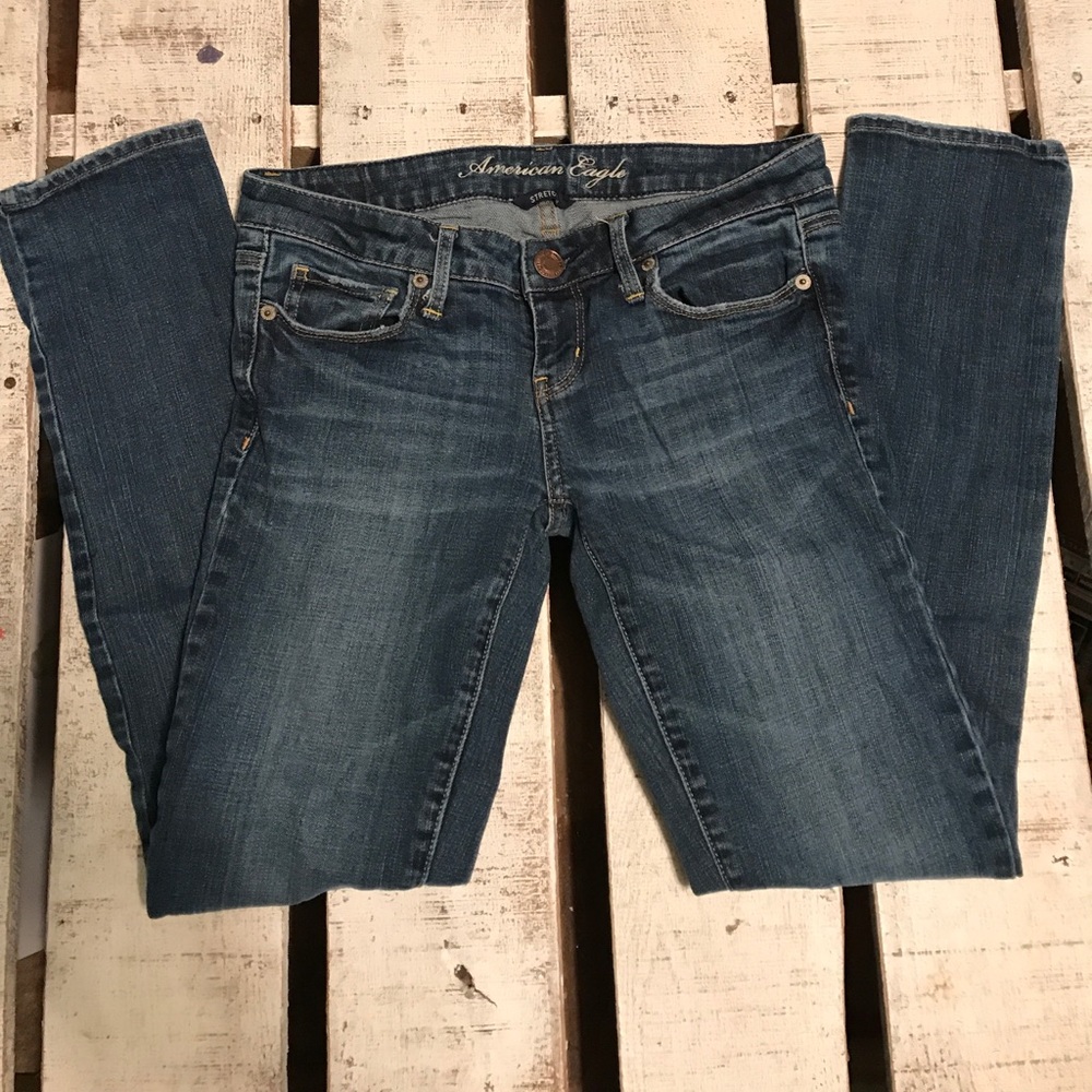 American eagle crop jeans size 0