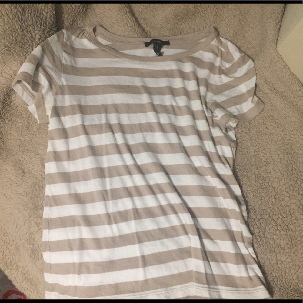 Striped short sleeve t shirt