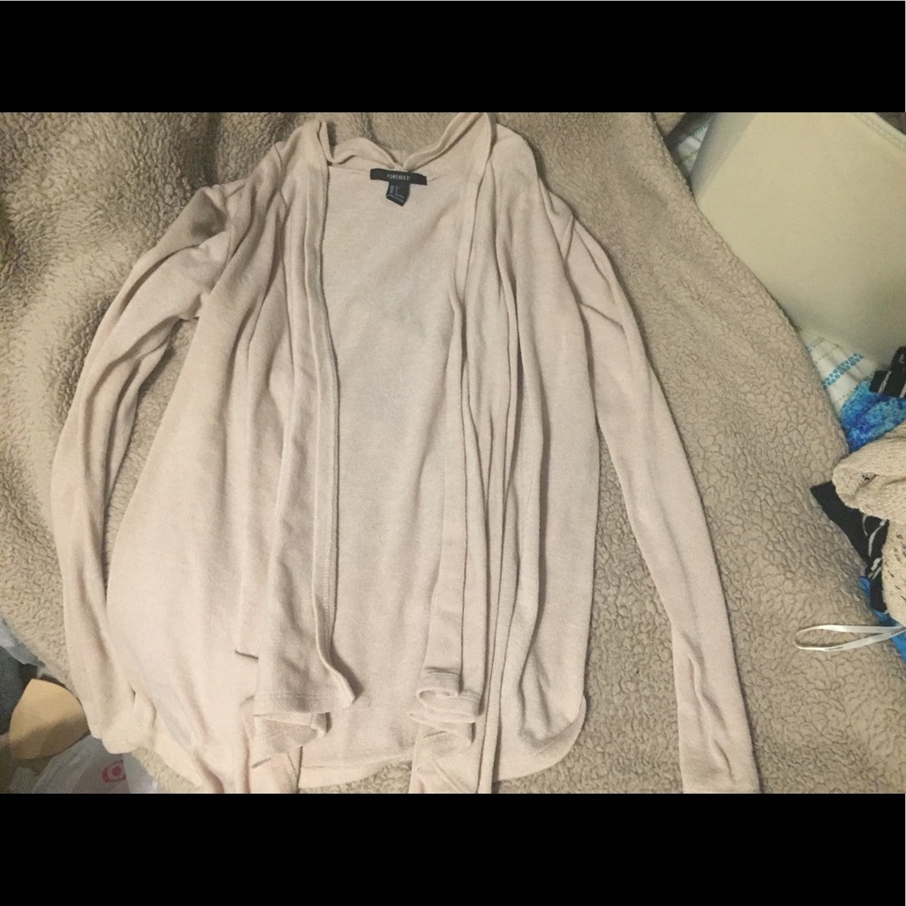 Long soft cardigan