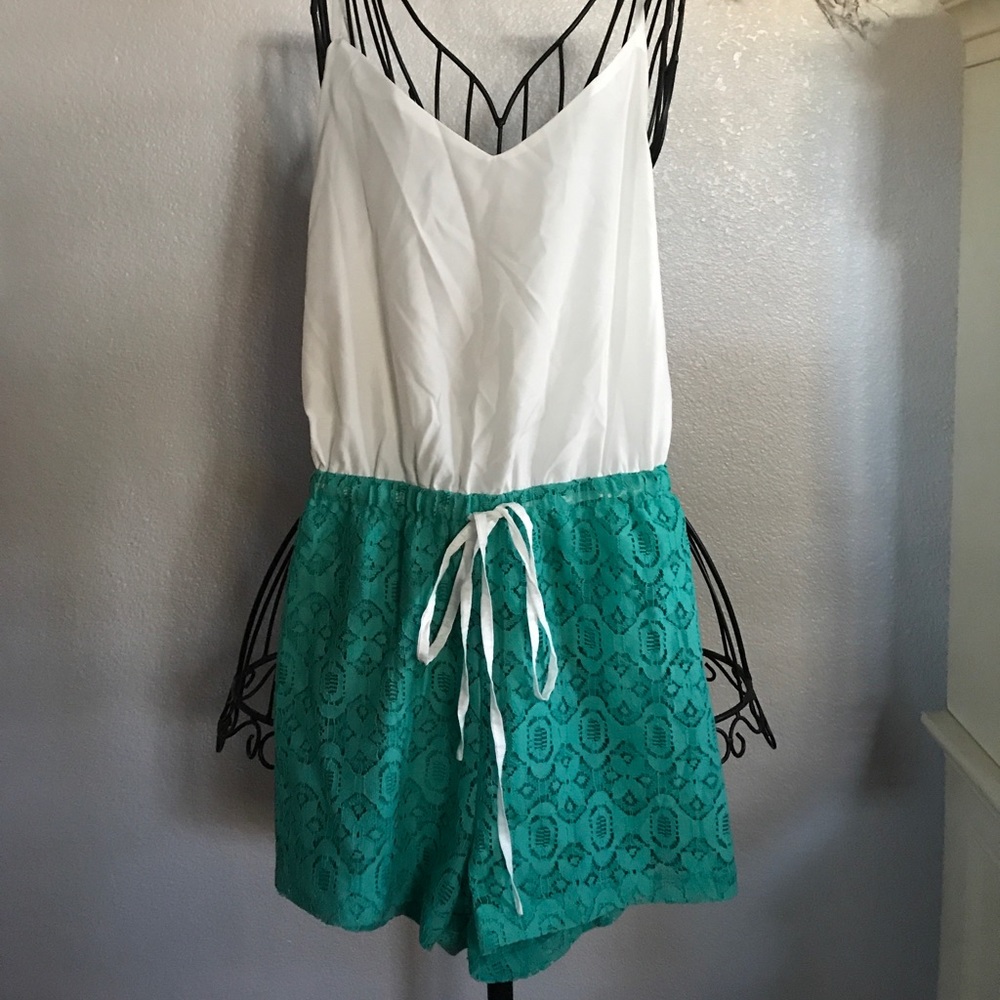 Two Tone Romper