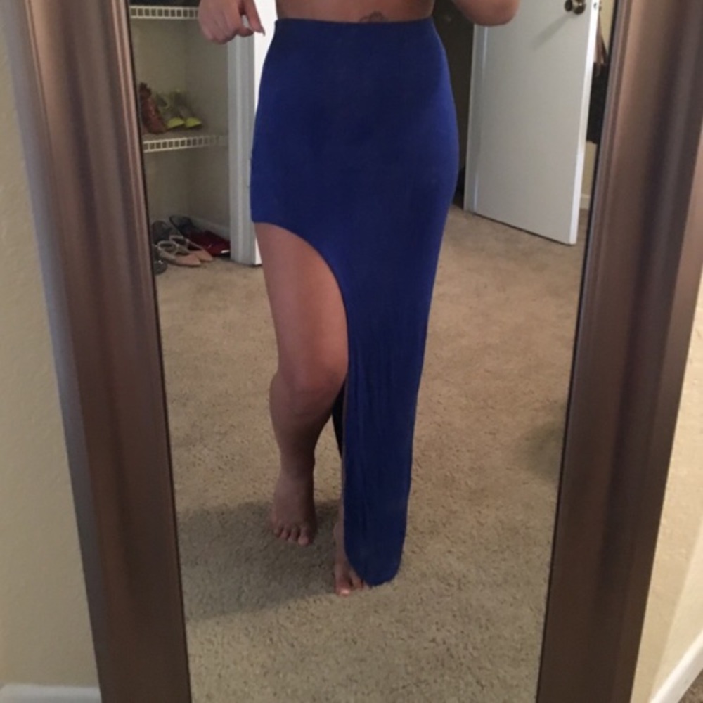 Blue Skirt