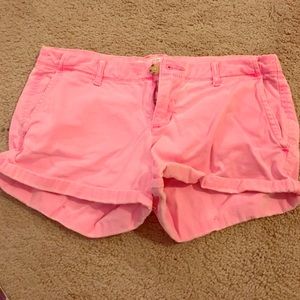 Pink Abercrombie shorts